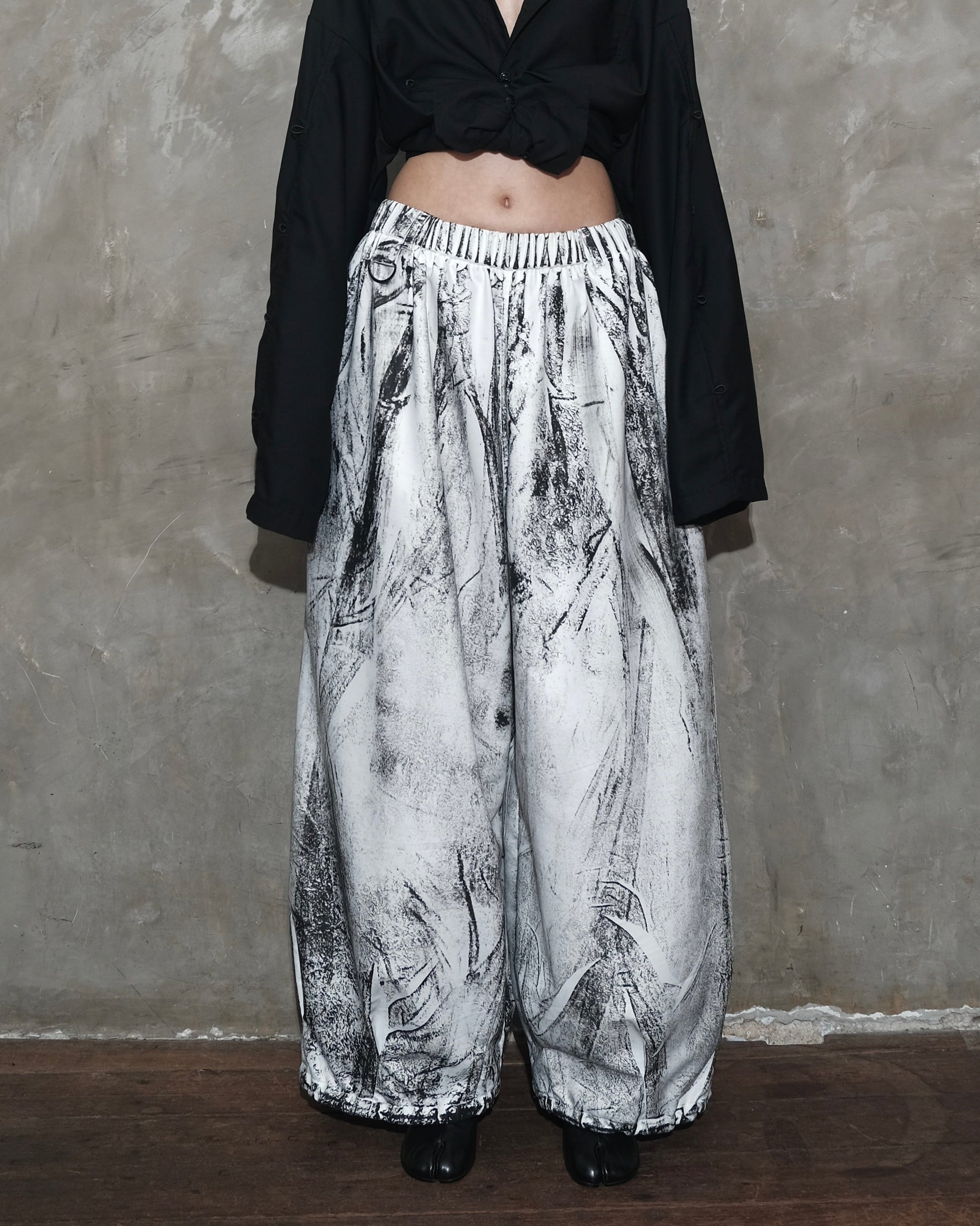 Big Big Pants in White Chaos