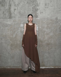 U Dress in Dark Brown - BEV C multi label store